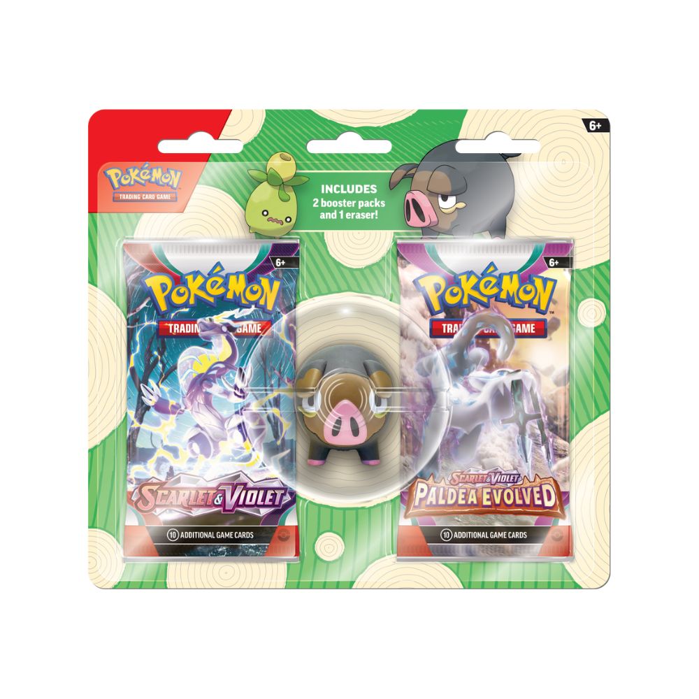 Pokémon Trading Card Game: Back to School Eraser Blister 2023