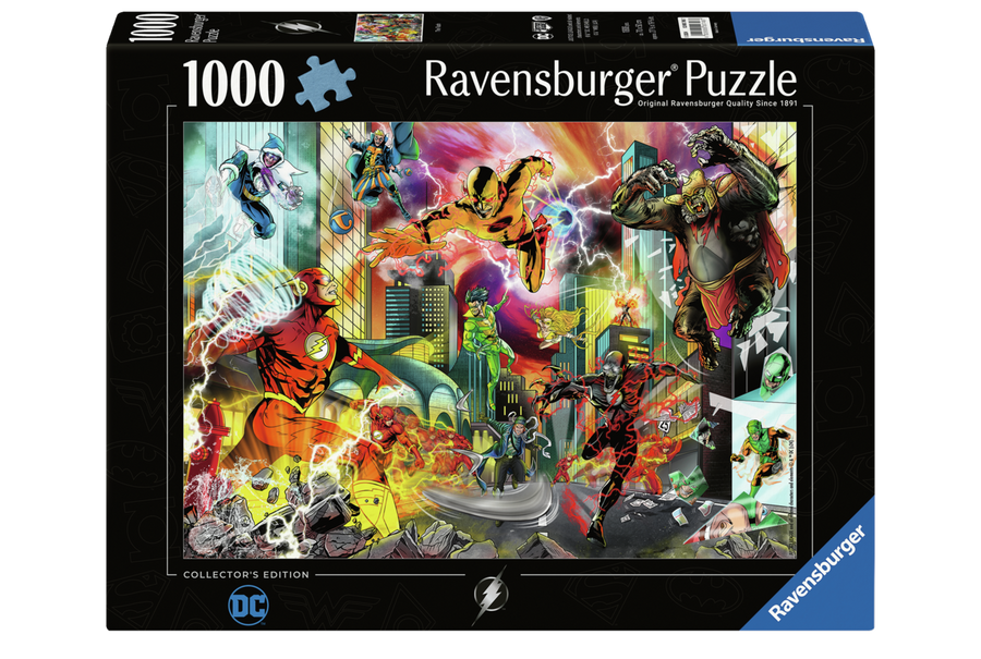 Casse-tête Ravensburger Collector's Edition: DC The Flash de 1000 morceaux