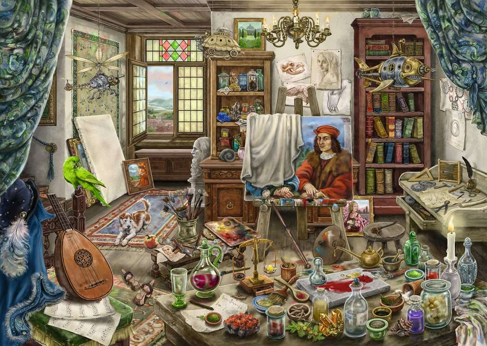 Casse-tête Ravensburger Puzzle 759: Atelier d'artiste / Escape Puzzle