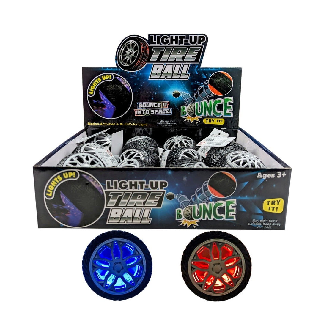 Balle lumineuse Tire Ball 6,5 cm