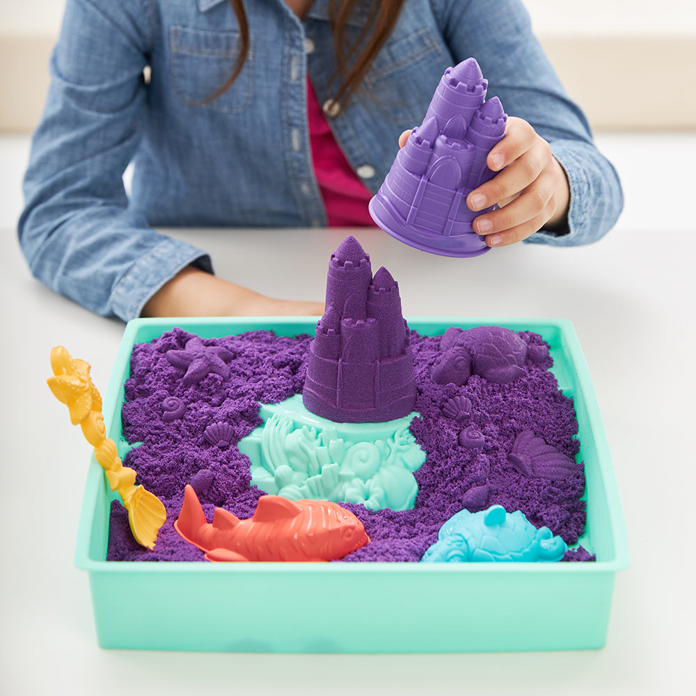 Kinetic Sand - Coffret château bac à sable