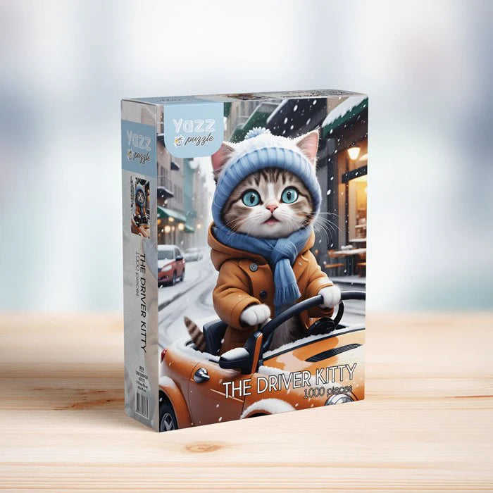 Puzzle Yazz The Driver Kitty 1000 pcs