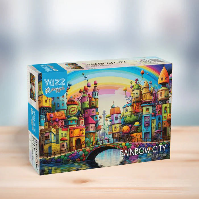 Puzzle Yazz Rainbow City 1000 pcs - Achat en ligne