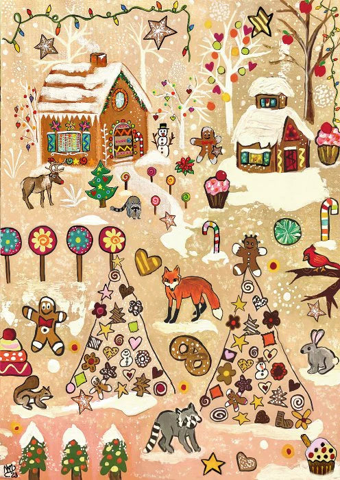 Puzzle Gingerbread Wonderland  1000 pcs