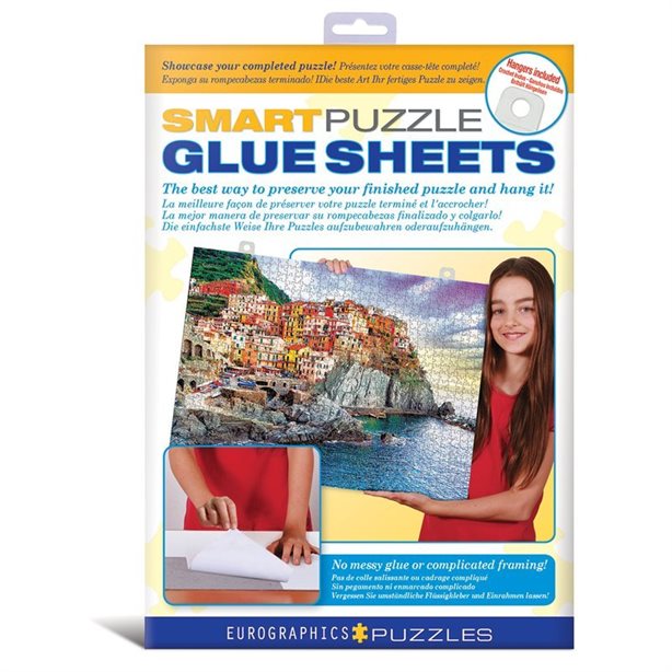 Smart Puzzle Glue Sheets