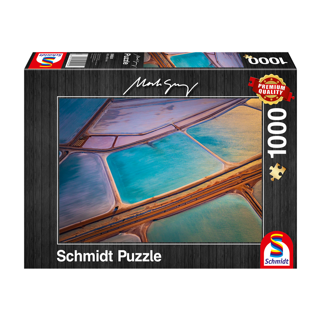 Puzzle Schmidt Spiele Pastels - Mark Gray 1000 pcs