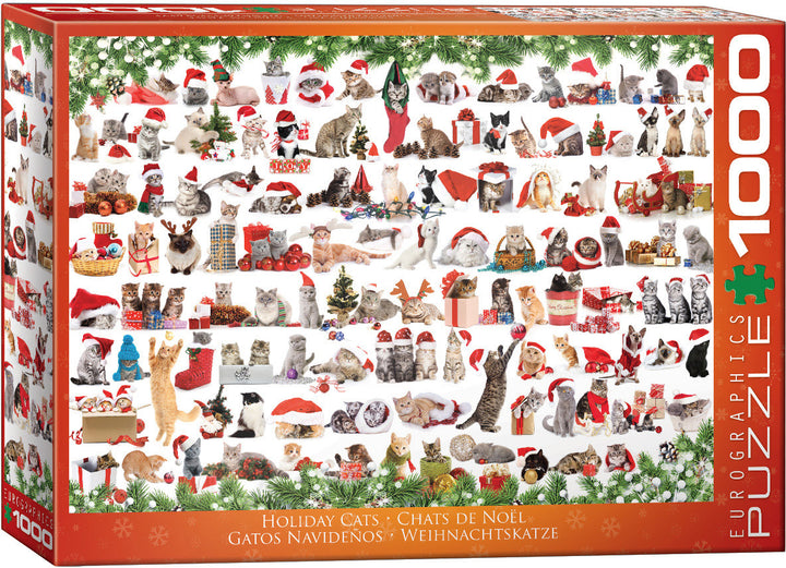 Holiday Cats (1000 pcs)