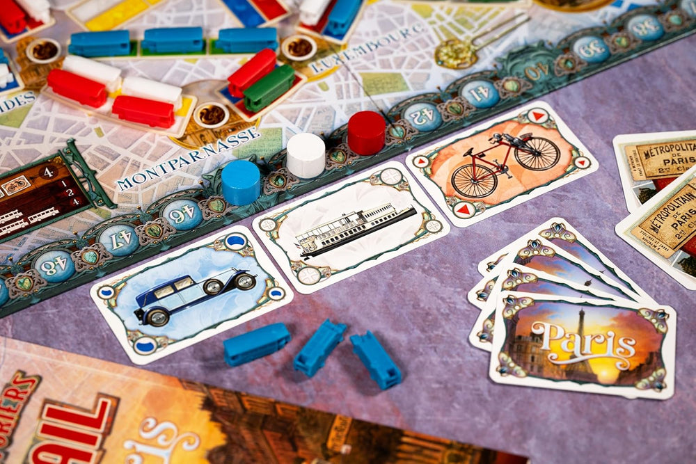 Les Aventuriers du rail - Express - Paris, jeu de société familial