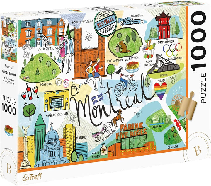 Farida - Montreal (1000 pcs)