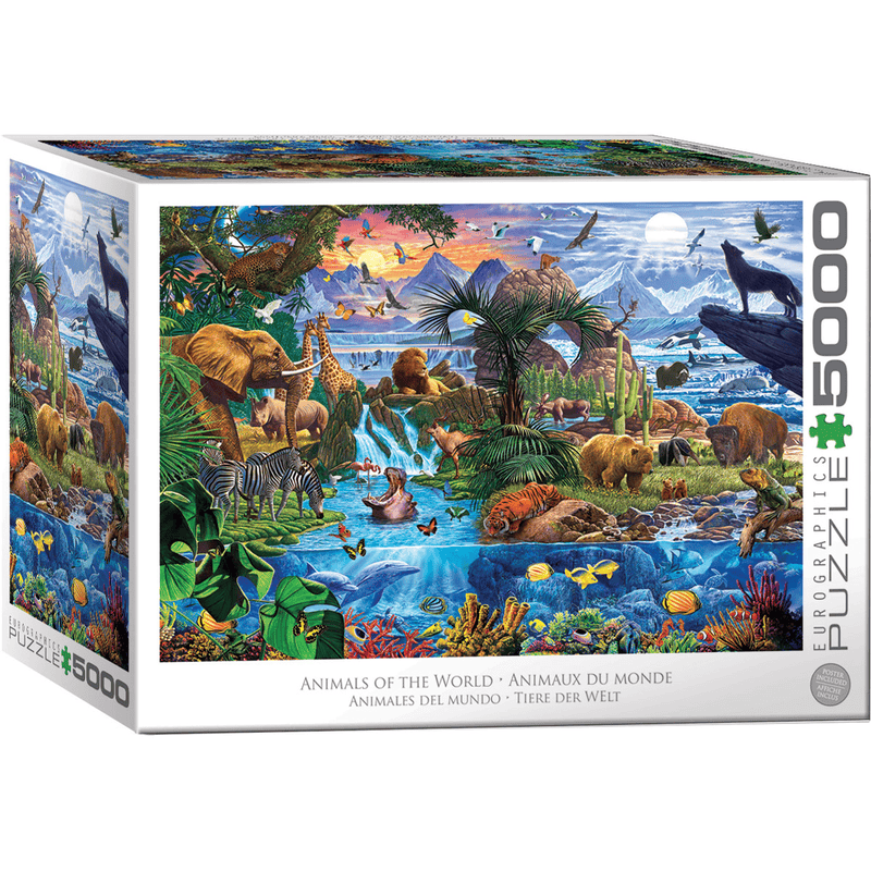 Eurographics Animals of the World 5000-Piece Puzzle