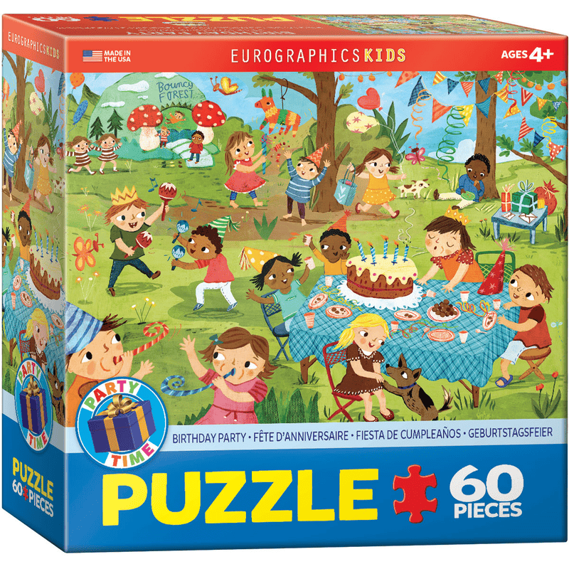 Eurographics Birthday Party 60-Piece Puzzle