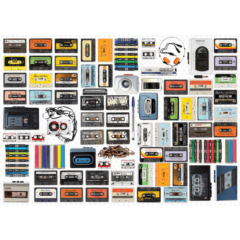 Eurographics Cassette Player Tin 550-Piece Puzzle