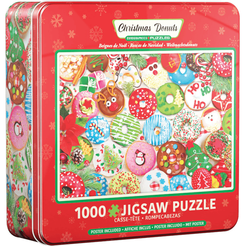 Christmas Donuts Tin (1000 pcs)