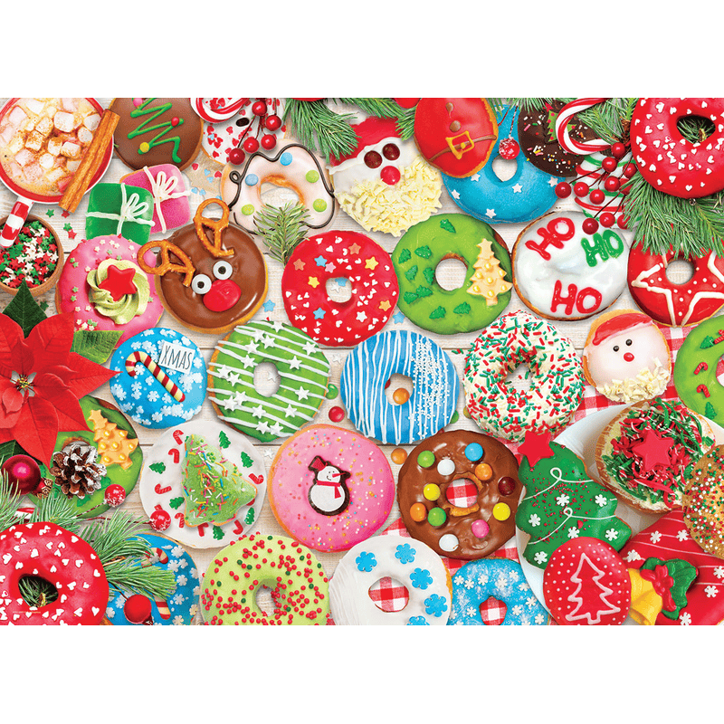 Christmas Donuts Tin (1000 pcs)