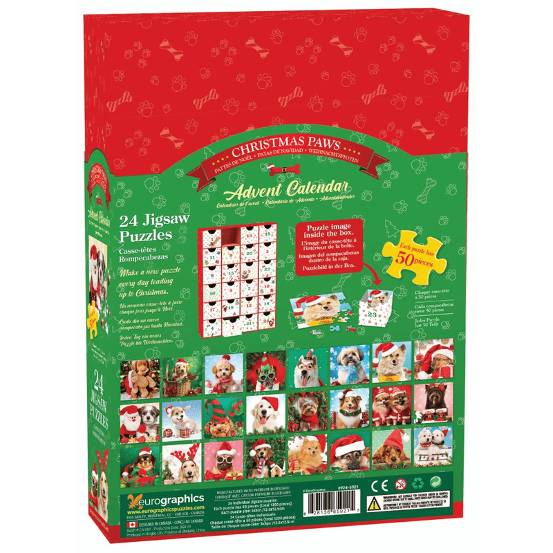 Eurographics Advent Calendar - Christmas Paws