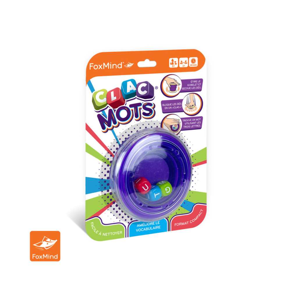 Clac Mots (Slam Dice) jeu de société pour enfants 8 ans-Achat en ligne