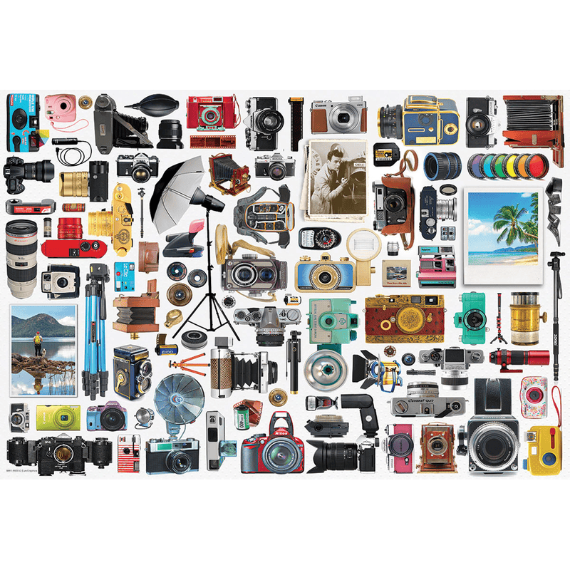 EuroGraphics Classic Camera 550-Piece Puzzle