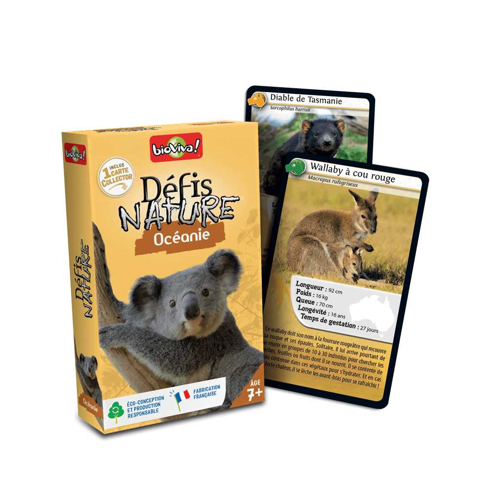 Défis nature / Océanie, jeu éducatif 7 ans + Achat en ligne