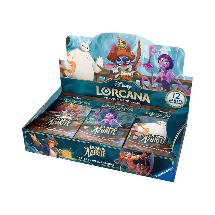 Disney Lorcana: La Mer d'Azurite - Booster - Boîte | Achat en ligne