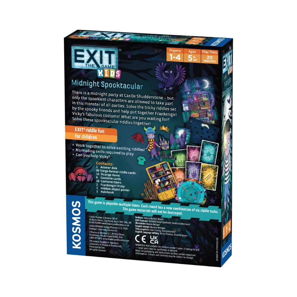 EXIT: The Game – Kids: Midnight Spooktacular, jeu de société enfants