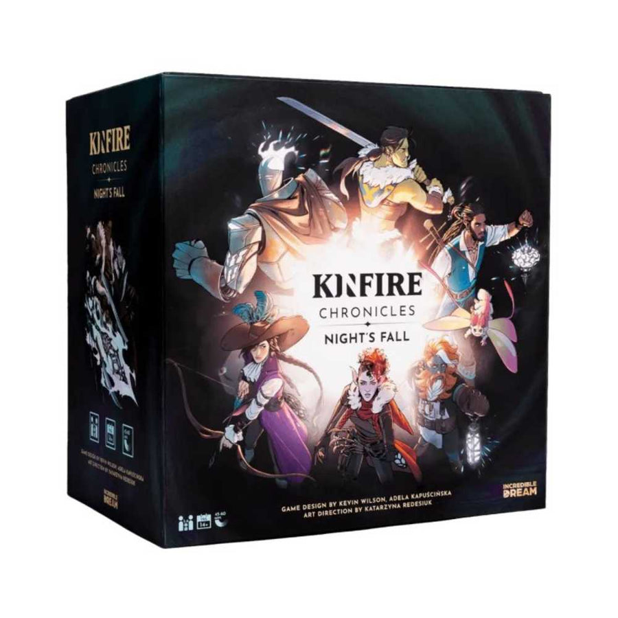 Kinfire Chronicles: Night's Fall, jeu de société coopératif - version anglaise - Achat en ligne