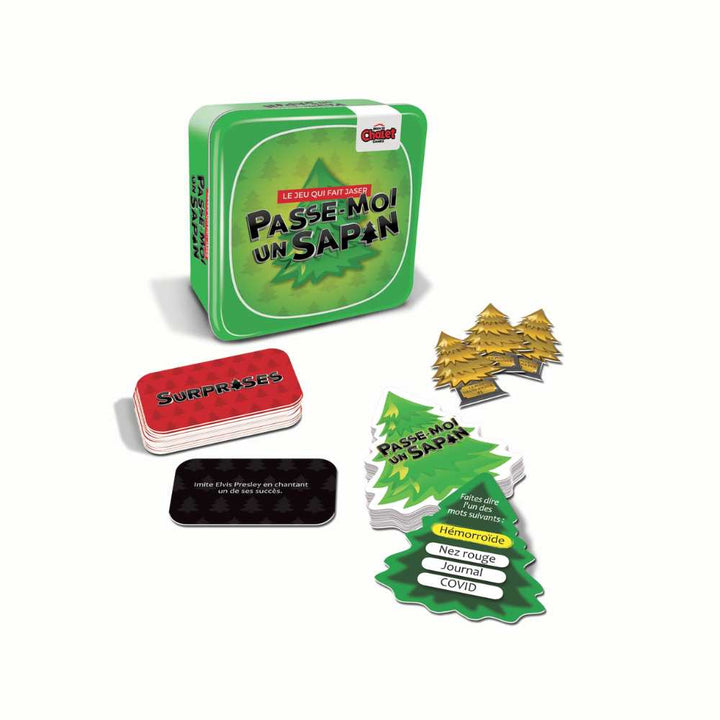 Passe-moi un sapin jeu de société parfait pour votre prochain party!