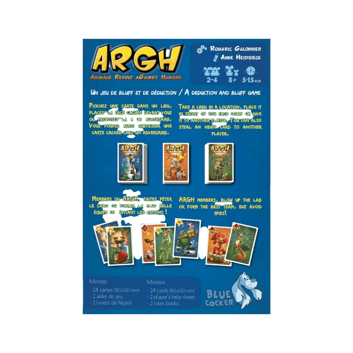 ARGH! a fun card game | Buy online L'As des jeux Canada