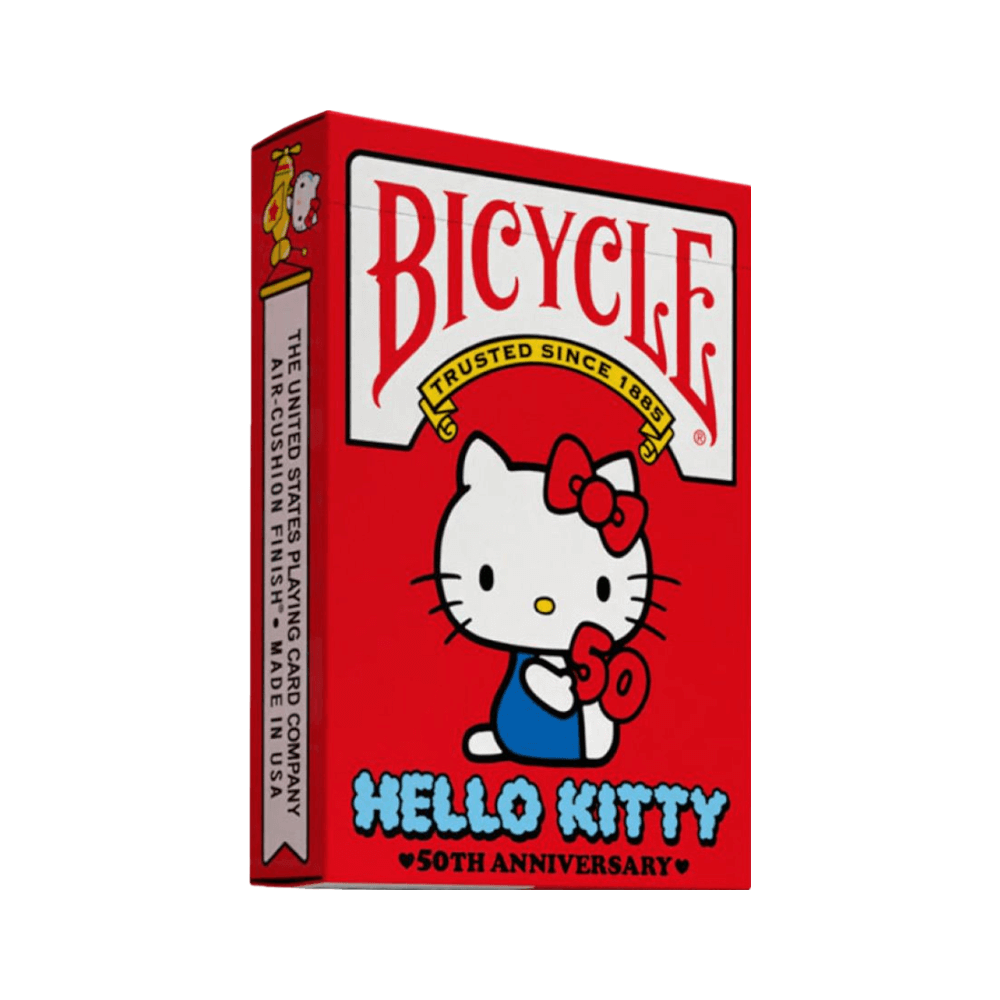 Cartes à jouer/Playing cards - Bicycle - Hello Kitty 50e anniversaire 