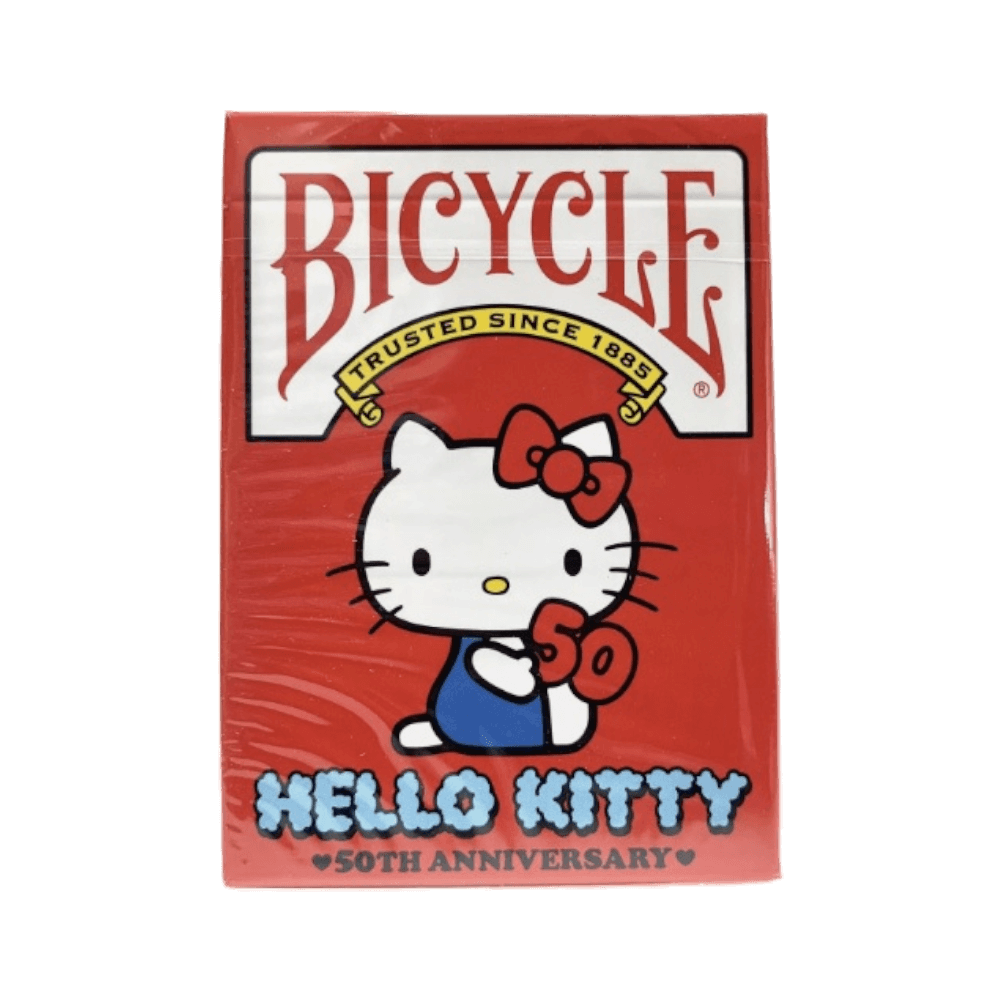 Cartes à jouer/Playing cards - Bicycle - Hello Kitty 50e anniversaire 