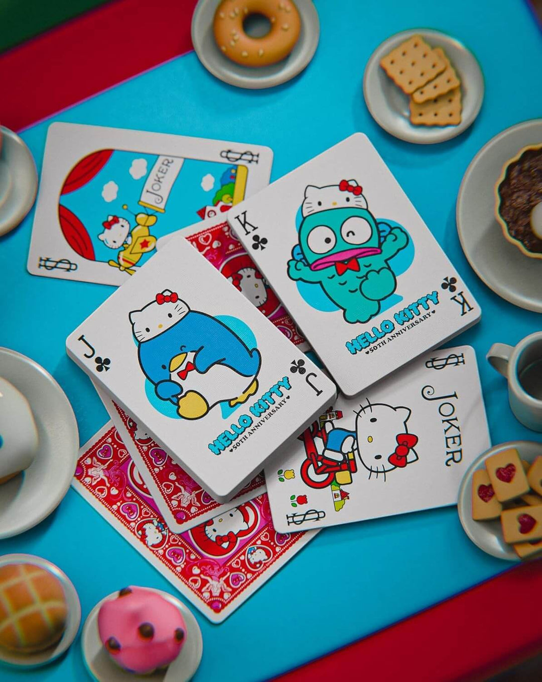 Cartes à jouer/Playing cards - Bicycle - Hello Kitty 50e anniversaire 