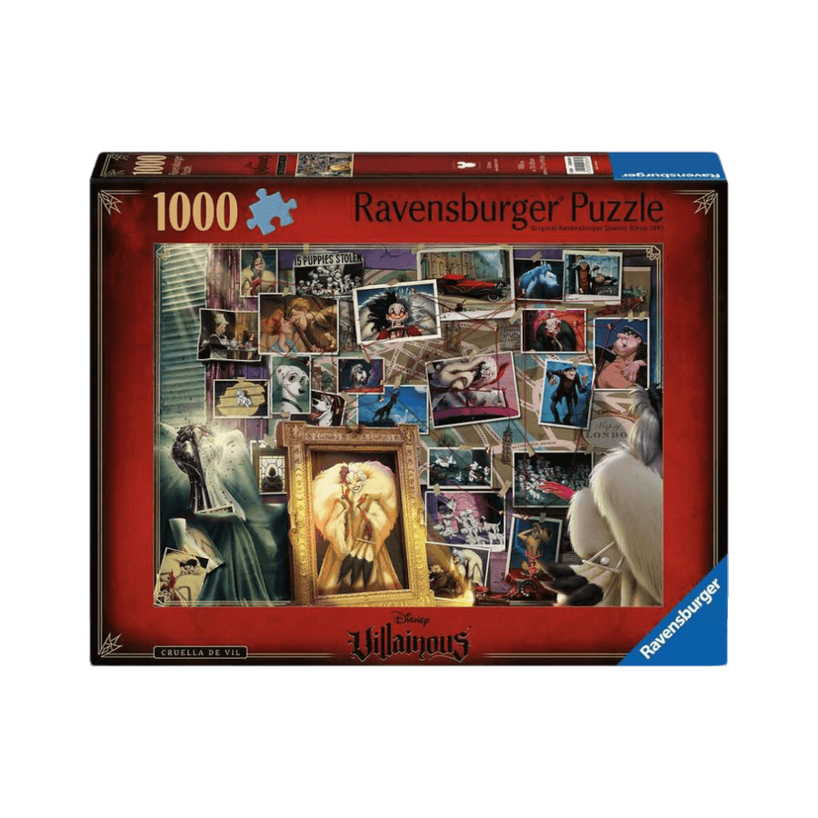 Disney Villainous: Cruella de Vil casse-tête Ravensburger Puzzle 1000 pcs