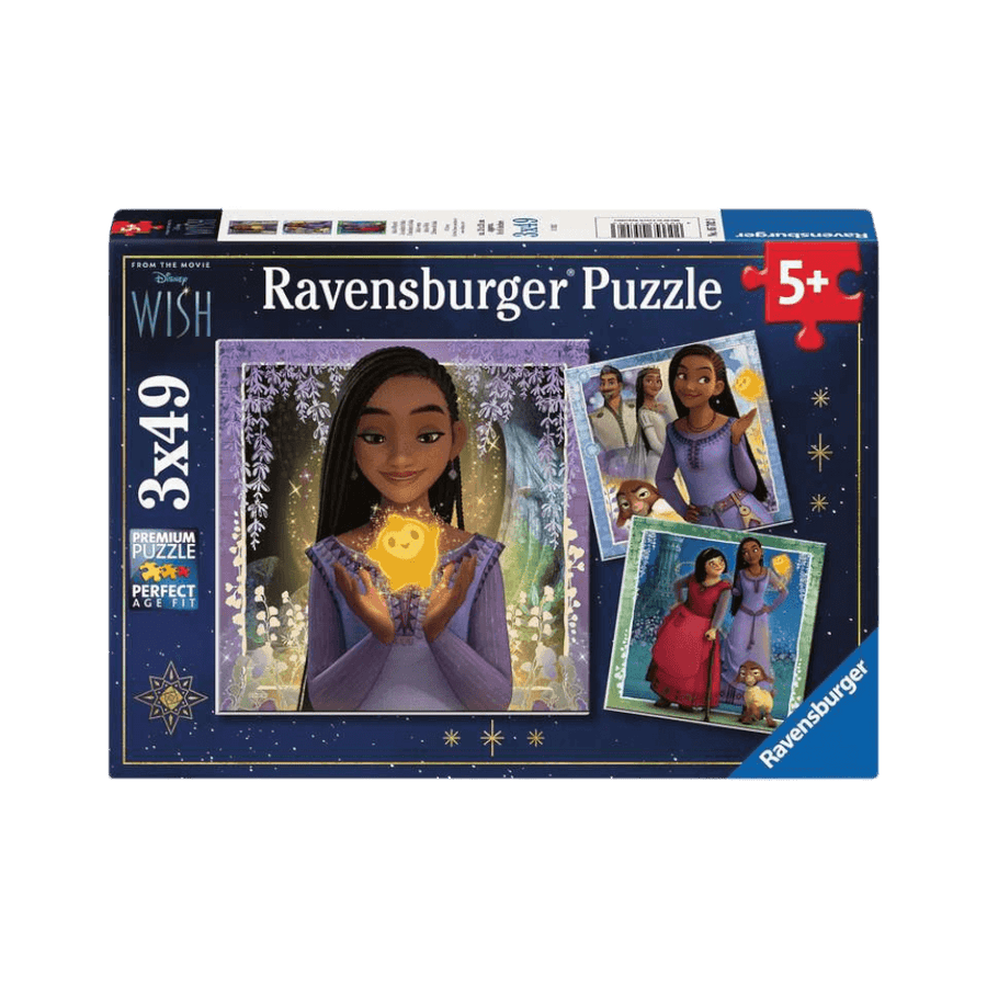 Disney Wish casse-tête Ravensburger  Puzzle 3 x 49 pcs 