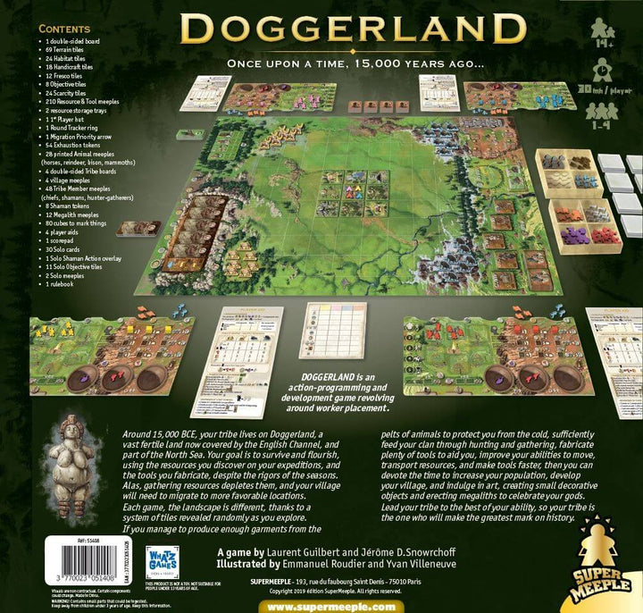 Doggerland, a strategic board game | Buy online L'As des jeux Canada