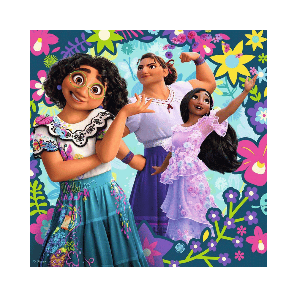 La magie d'Encanto casse-tête Ravensburger Disney Encanto (3 x 49 pcs)