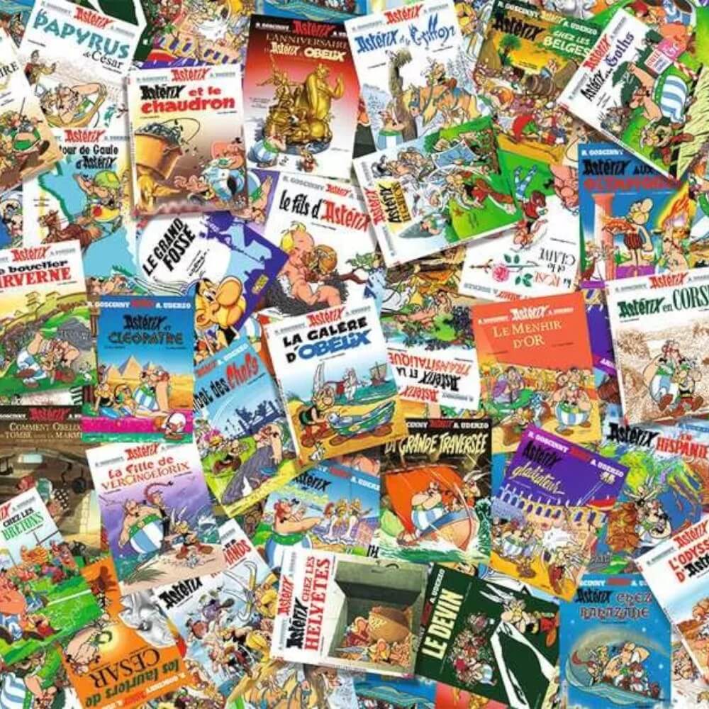 Les albums d'Astérix casse-tête Nathan Puzzle 1000 pcs| Achat en ligne