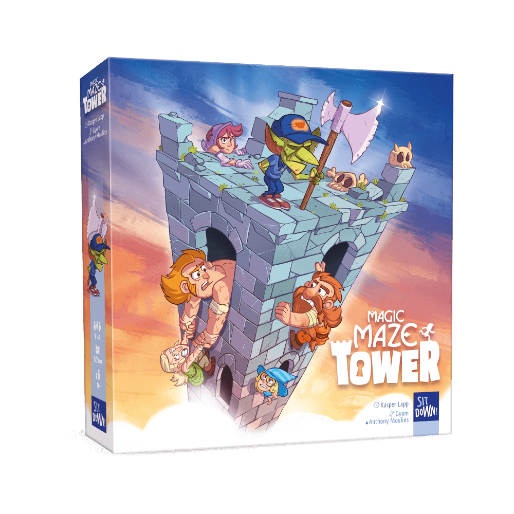 Magic Maze Tower jeu coopératif | Achat en ligne L'As des jeux