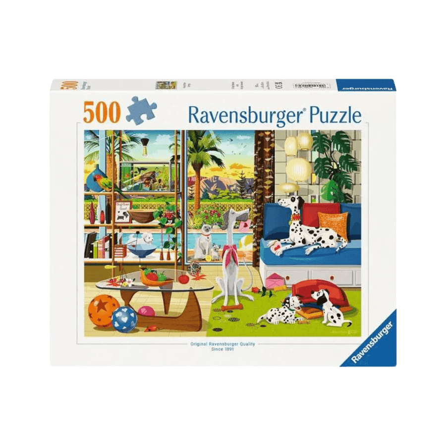 Pets of Palm Springs casse-tête Ravensburger Puzzle 500 pcs