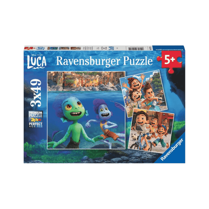 Luca's Adventures 3 x 49 pc Puzzle