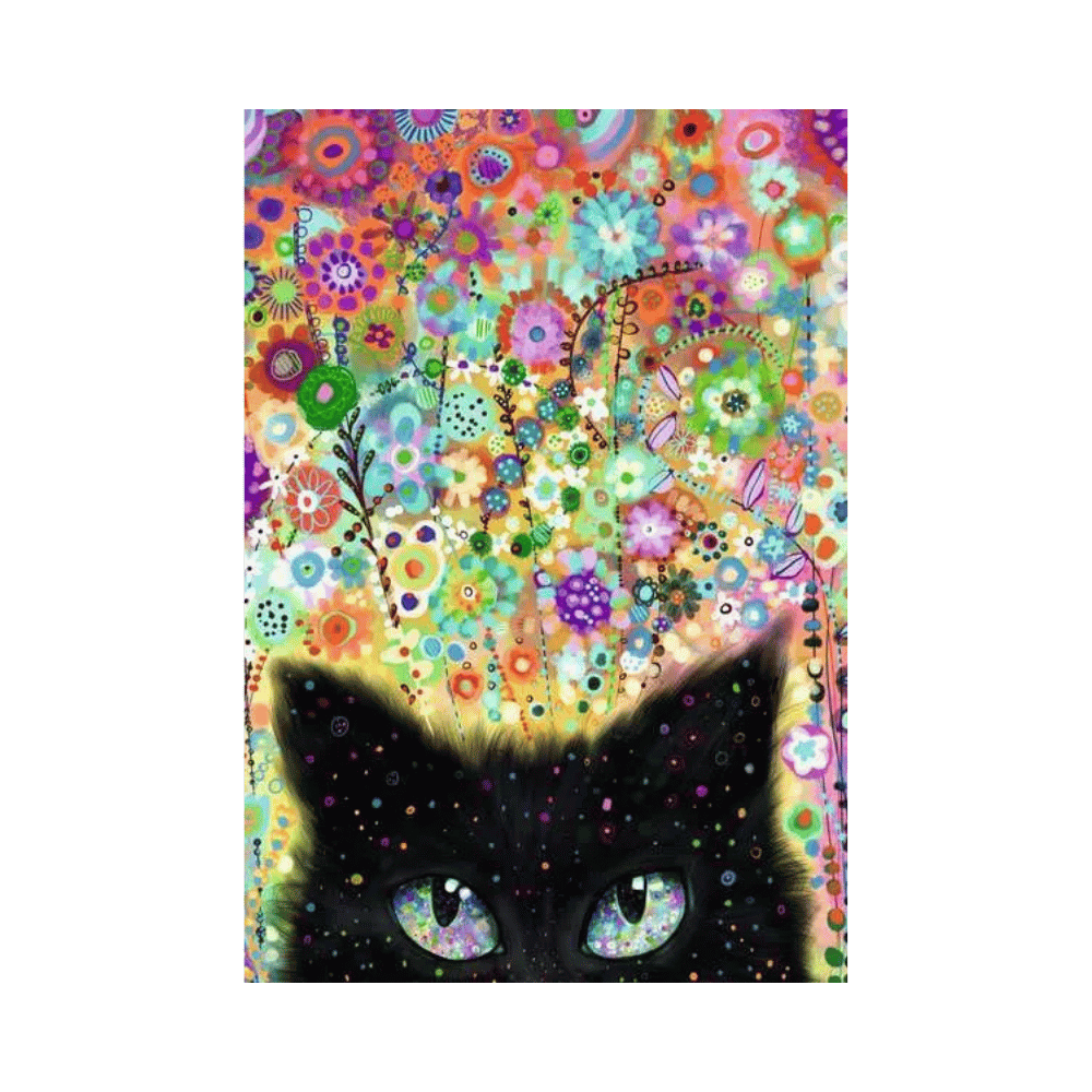 Puzzle Moments: Kaleidoscope Kitty casse-tête Ravensburger 300 pcs