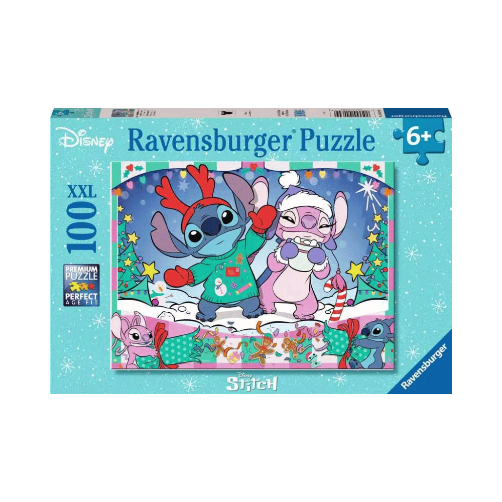 Disney Stitch Christmas casse-tête Ravensburger Puzzle 100 pcs 