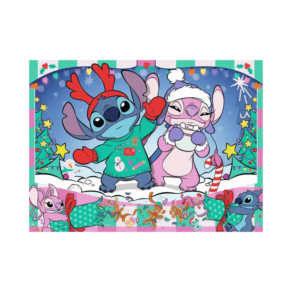 Disney Stitch Christmas casse-tête Ravensburger Puzzle 100 pcs 