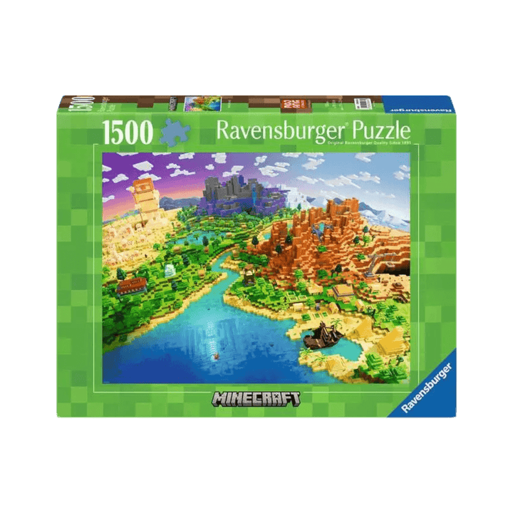 Le monde de Minecraft Ravensburger Puzzle World of Minecraft