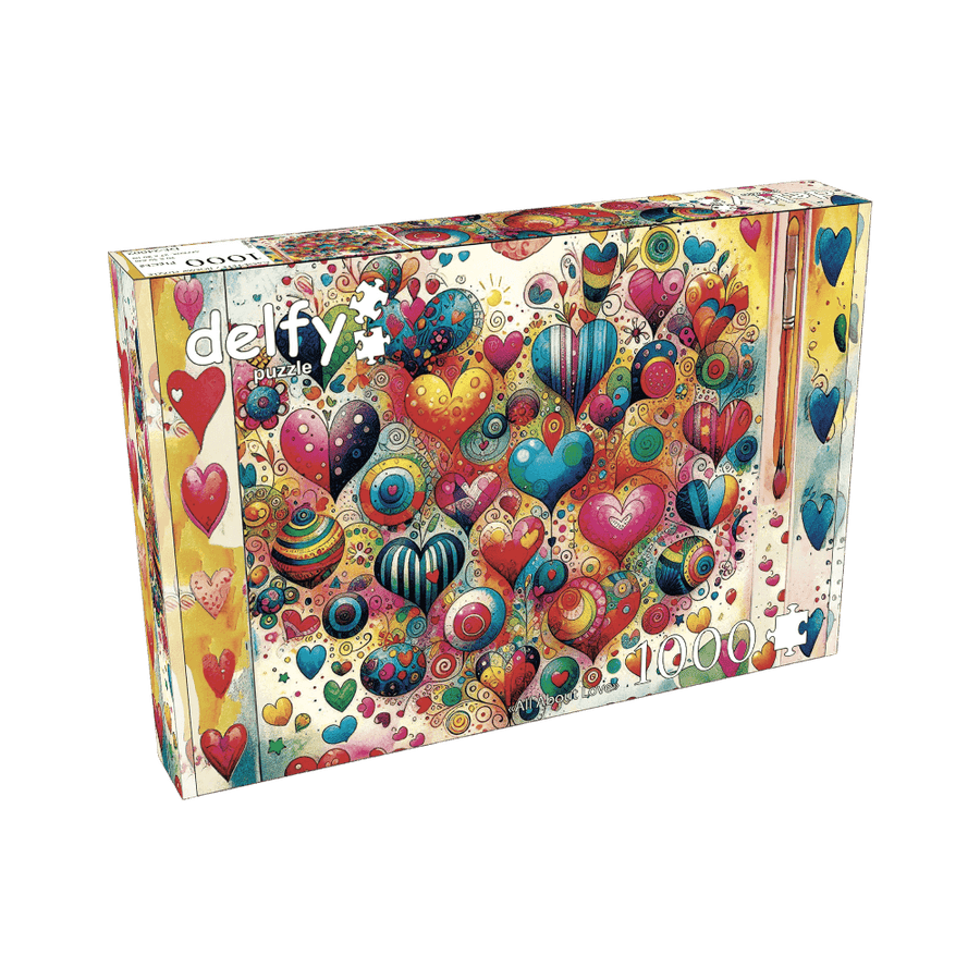 All About Love Casse-tête DELFY Puzzle 1000 pieces