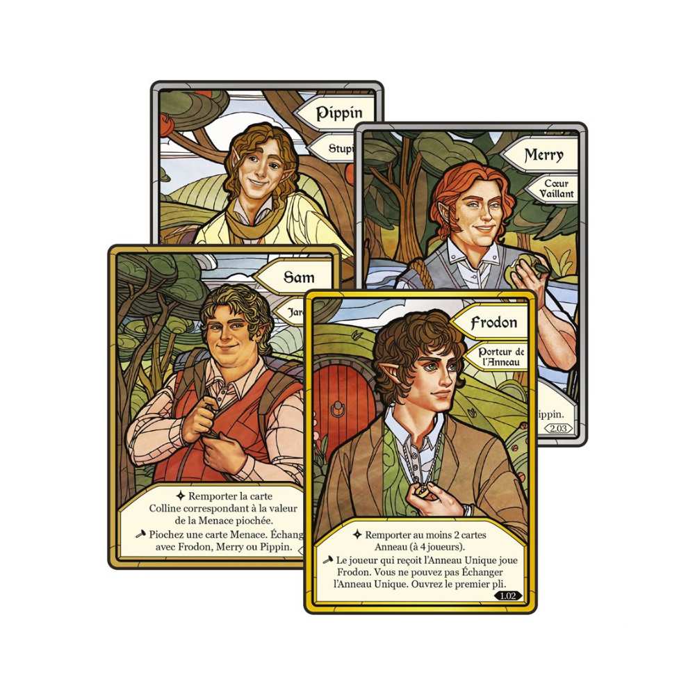 The Fellowship of the Ring: Trick-Taking Game, cooperative board game