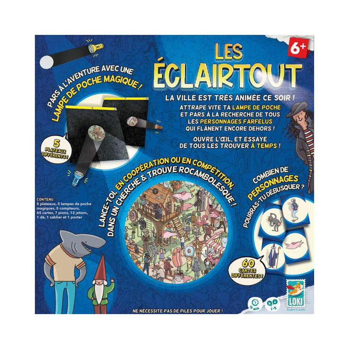 Les Éclairtout, jeu de société pour enfants 6 ans - Achat en ligne