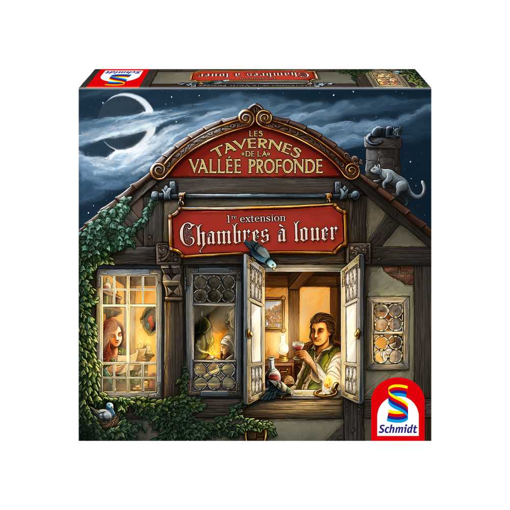 Les Tavernes De La Vallée Profonde: Extension Chambres, jeu de société