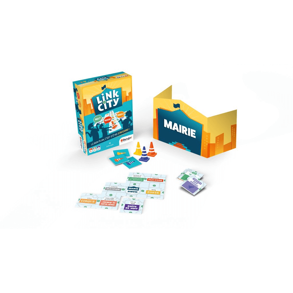 Link City, jeu de société coopératif - Achat en ligne à L'As des jeux