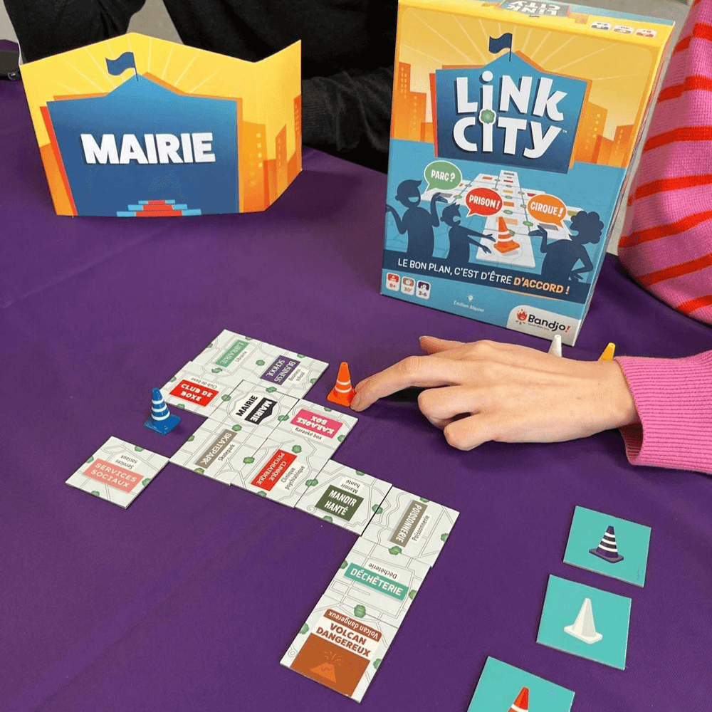 Link City, jeu de société coopératif - Achat en ligne à L'As des jeux