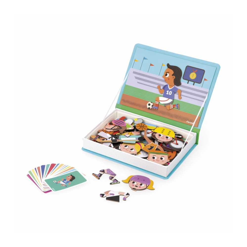 Magnetibook - Sports, jeu educatif enfants 3 ans- Achat en ligne