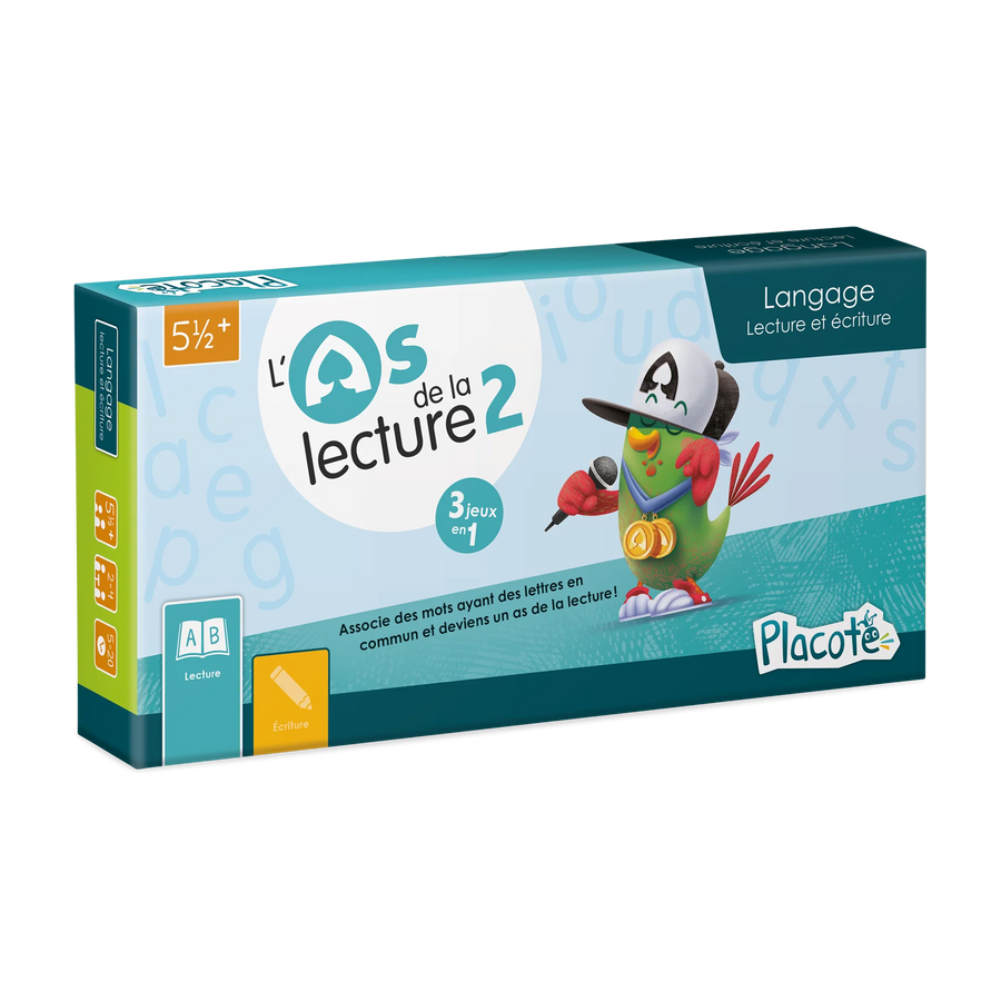 L'As de la lecture 2, jeu éducatif enfants 5 ans - Achat en ligne